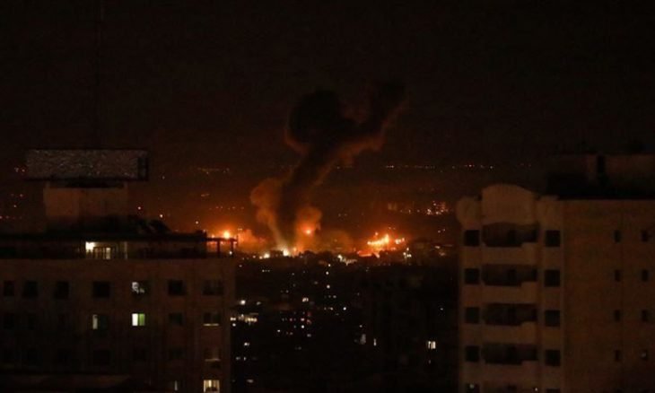 الجيش الإسرائيلي يقصف أهدافا في قطاع غزة